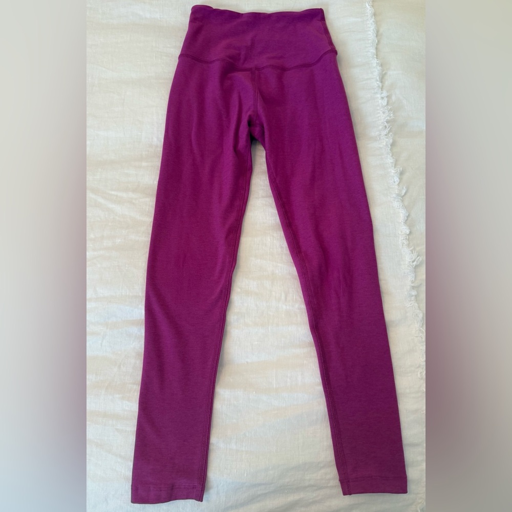 Beyond Yoga SpaceDyeCaught In the Midi Leggings - Magenta